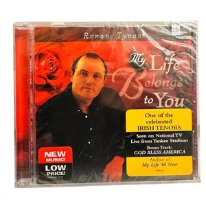 🔵 3/ $15 - Ronan Tynan : My Life Belongs to You CD